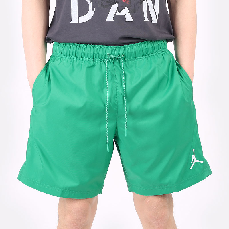 мужские зеленые шорты  Jordan Jumpman Poolside Shorts CZ4751-372 - цена, описание, фото 4